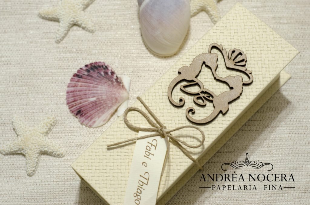 Convite para Casamento na Praia