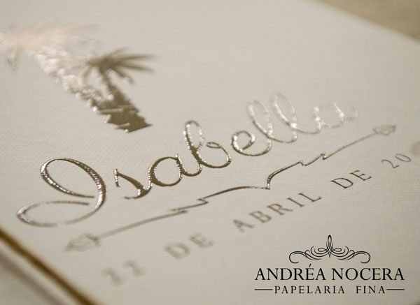 Impressão com relevo