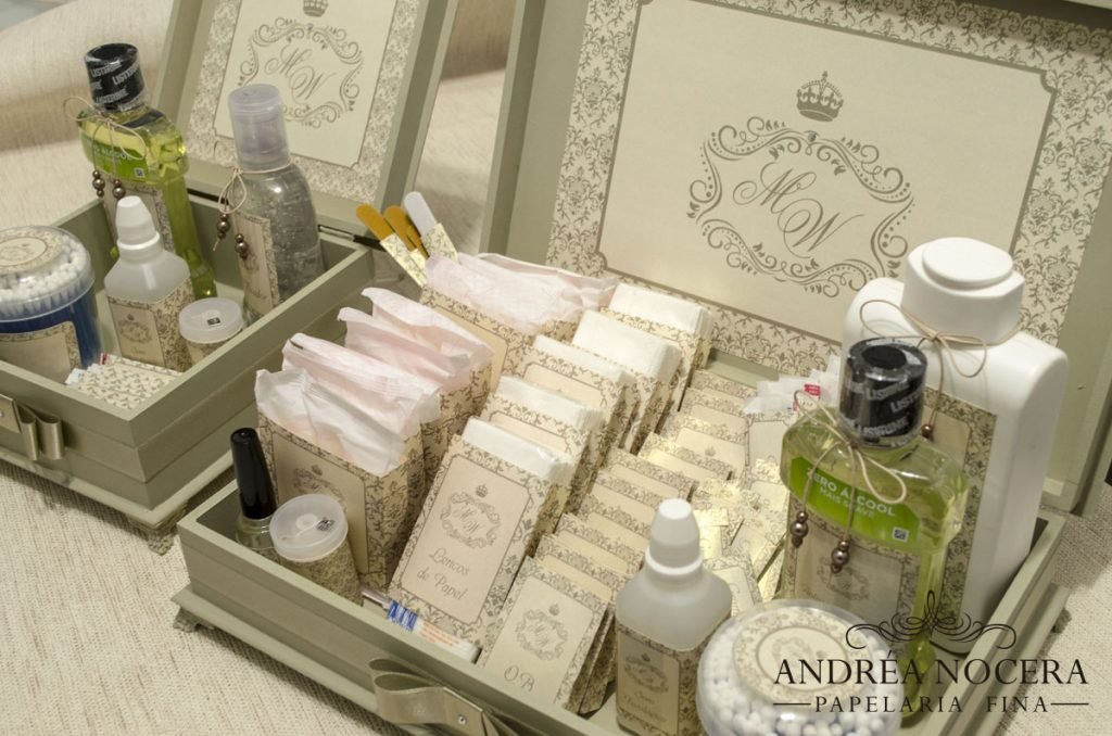 Kit-Toalete Bege para Casamento