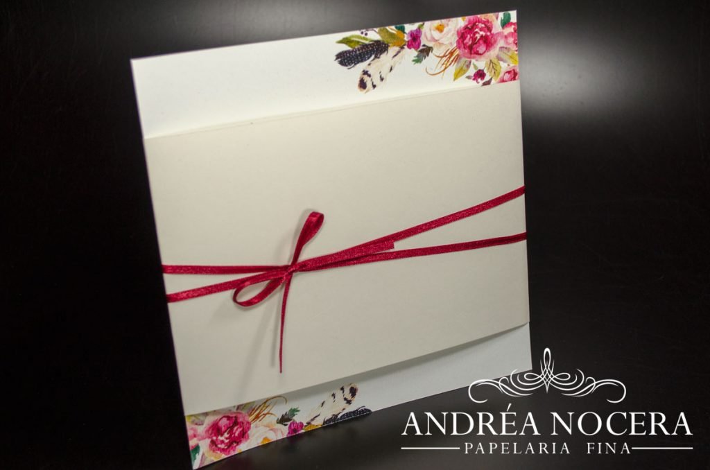 Salvia Floral - Convite Floral para Casamento