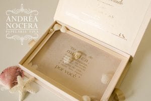 Convite de Debutante com o tema praia Convite de Debutante com o tema praia