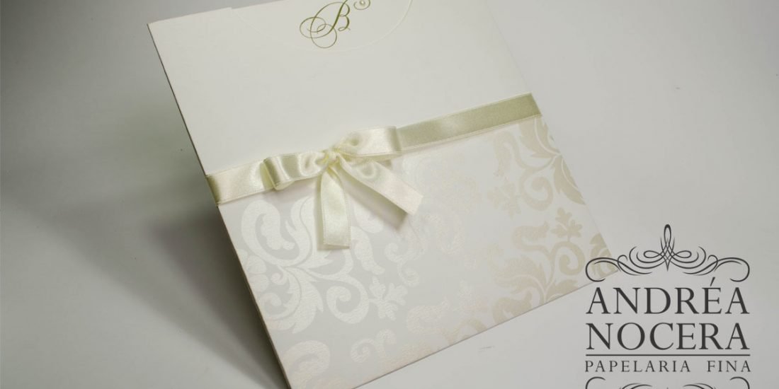 Convite com Impressão Perolada