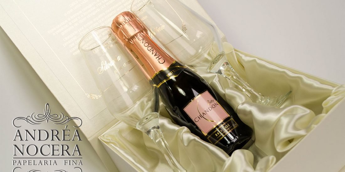 Baby chandon para padrinhos