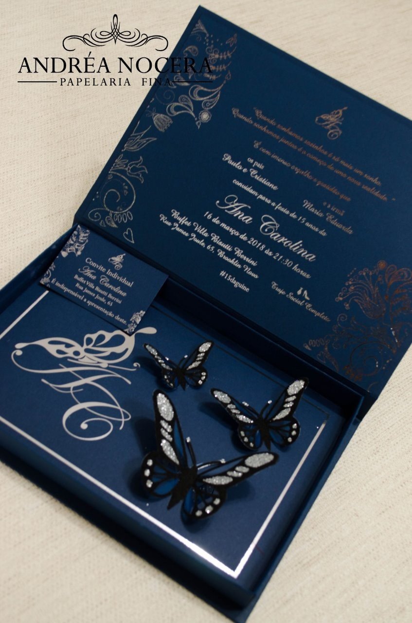 Convite com o tema Jardim Encantado