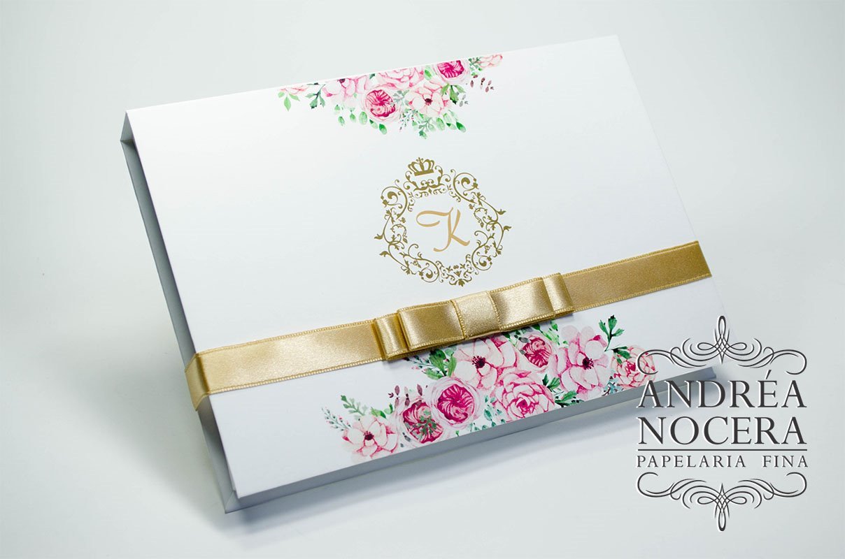 Convite com o tema Jardim Encantado