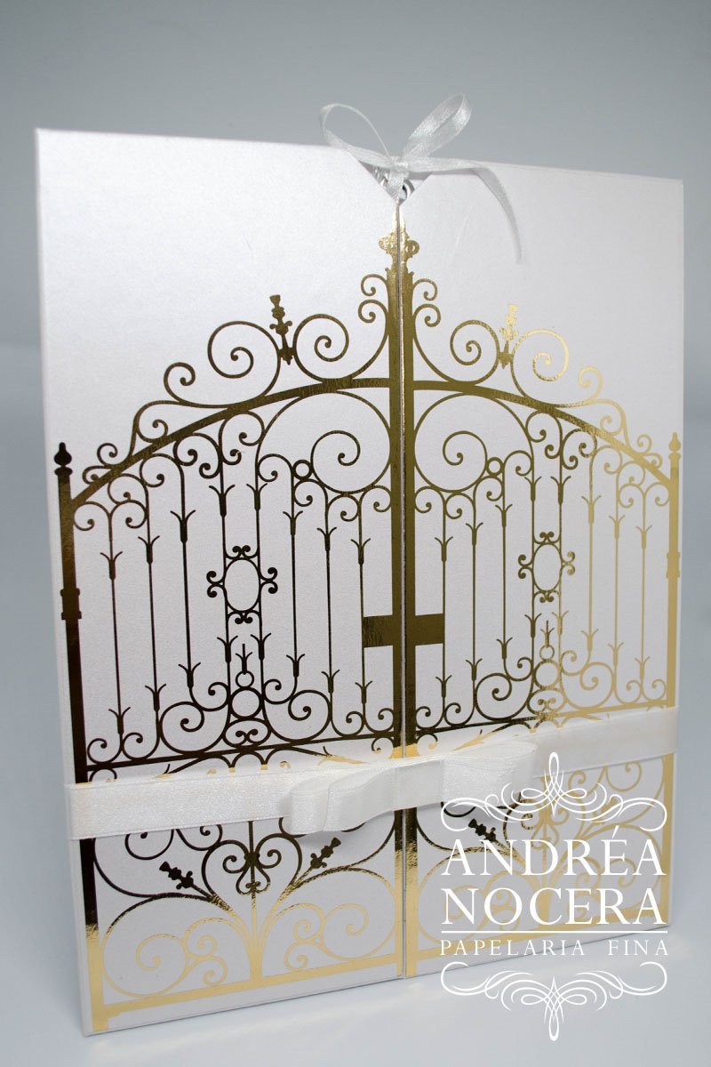 Convite com o tema Jardim Encantado