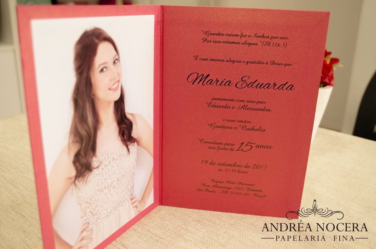 Convite com o tema Jardim Encantado