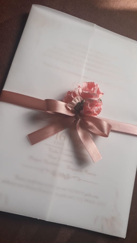 Convite com o tema Jardim Encantado