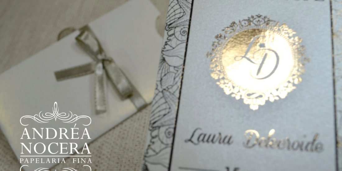 Save the Date Dourado