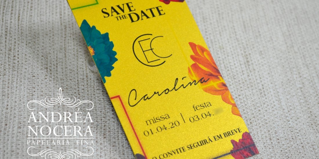 Save the Date Colorido