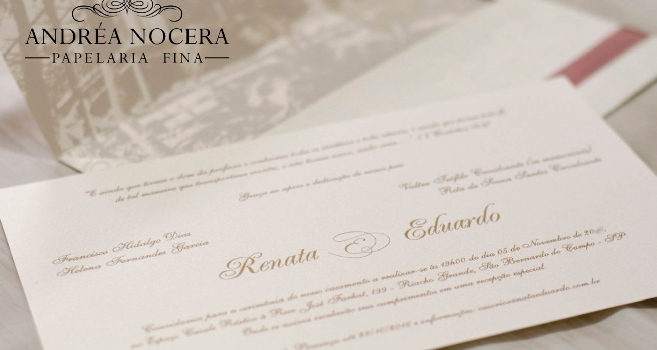 Convite de Casamento
