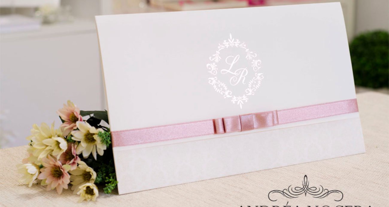 Convite de Casamento cor Nude