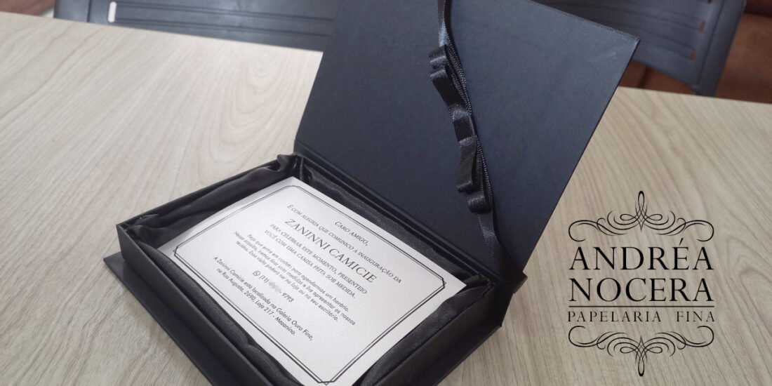 Convite Empresarial Caixa