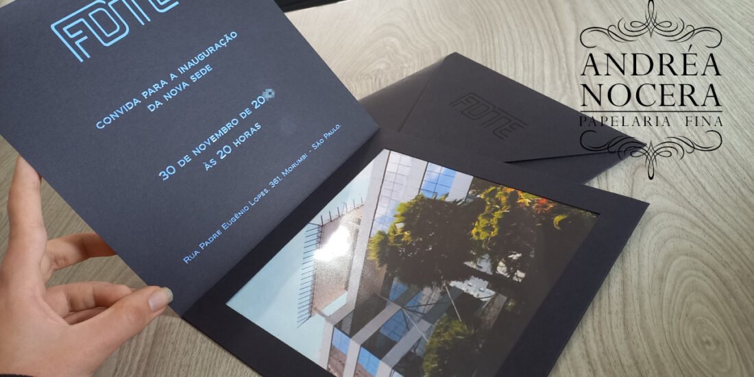 Convite Corporativo Inauguração