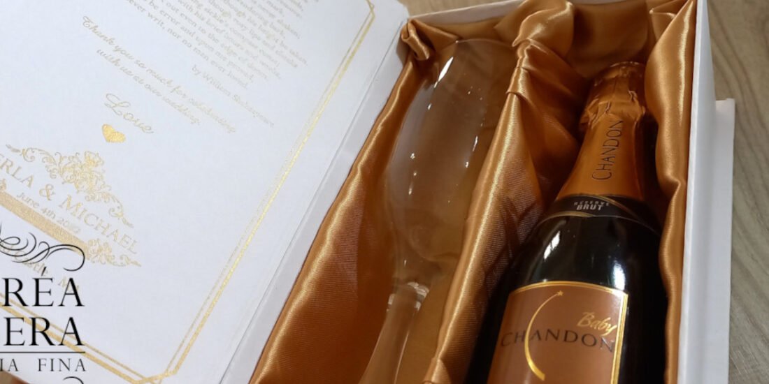 Caixa para Baby Chandon com 1 Taça