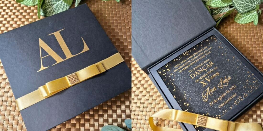 Convite para Valsantes Festa 15 anos