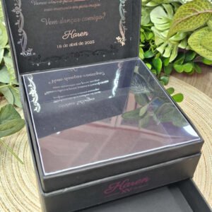 Convite para os Valsantes formato Gaveteiro