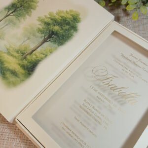 Convite de 15 anos em formato de livro