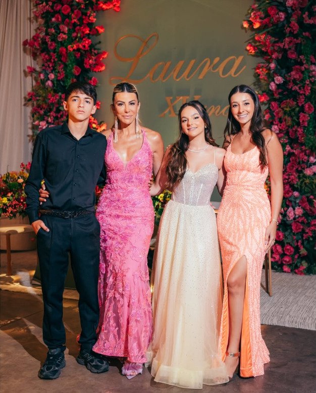 Festa de 15 anos da Laura: um conto de fadas inesquecível em Caxias do Sul